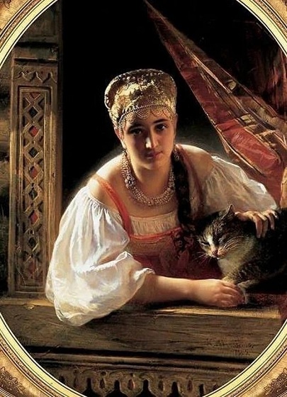 Маковский Русская красавица....jpg