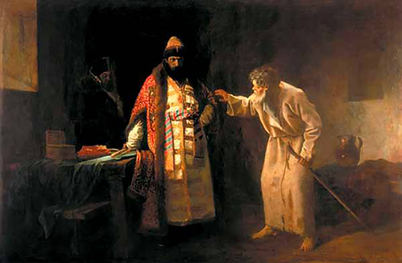 Pelevin Ivan Grozny i yurodivy.jpg