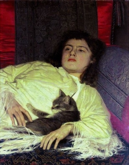 Крамской Девушка с кошкой.jpg