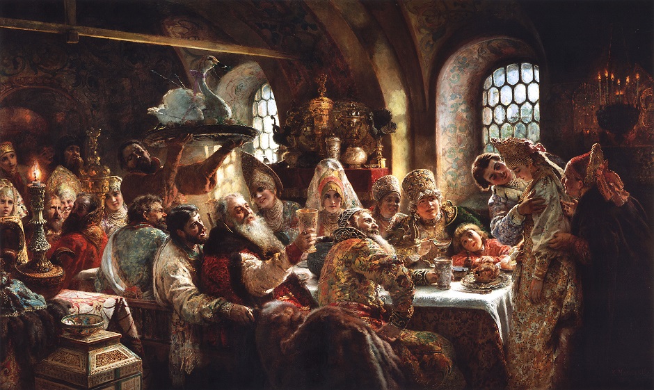 Makovskiy Bojarskiy pir.jpg